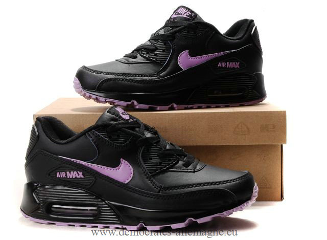 air max 90 femme noir et violet